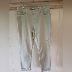LC Lauren Conrad 18 Skinny Ankle Jeans Pants Mint Green NWT Casual Stretch